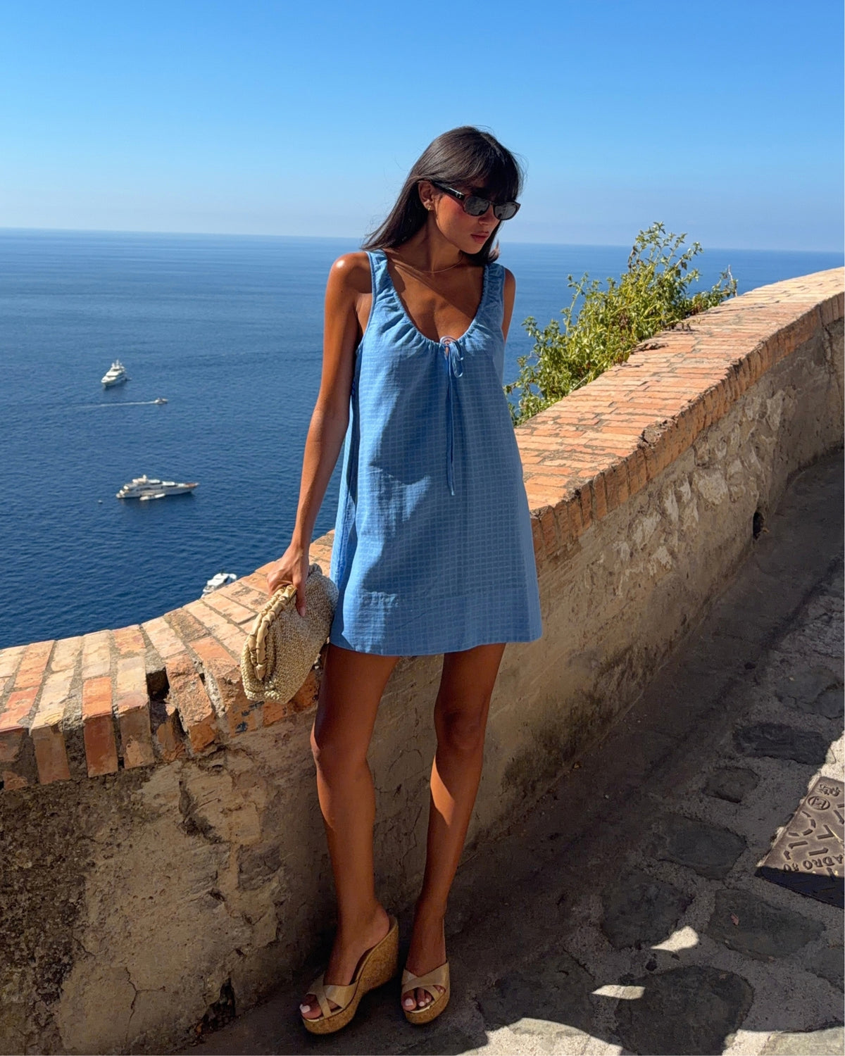 Inka Check Dress