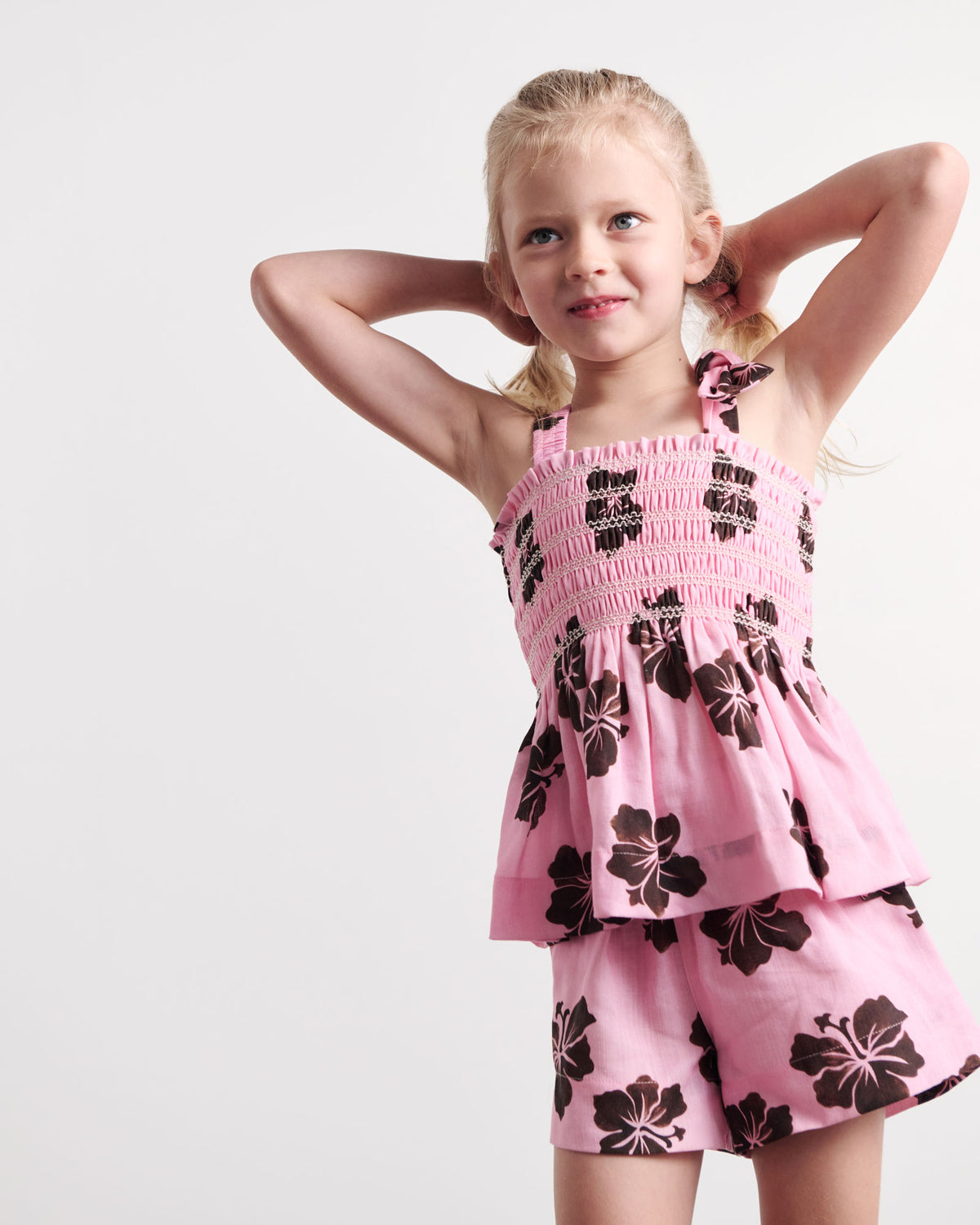 Junior Bobbi Shirred Top