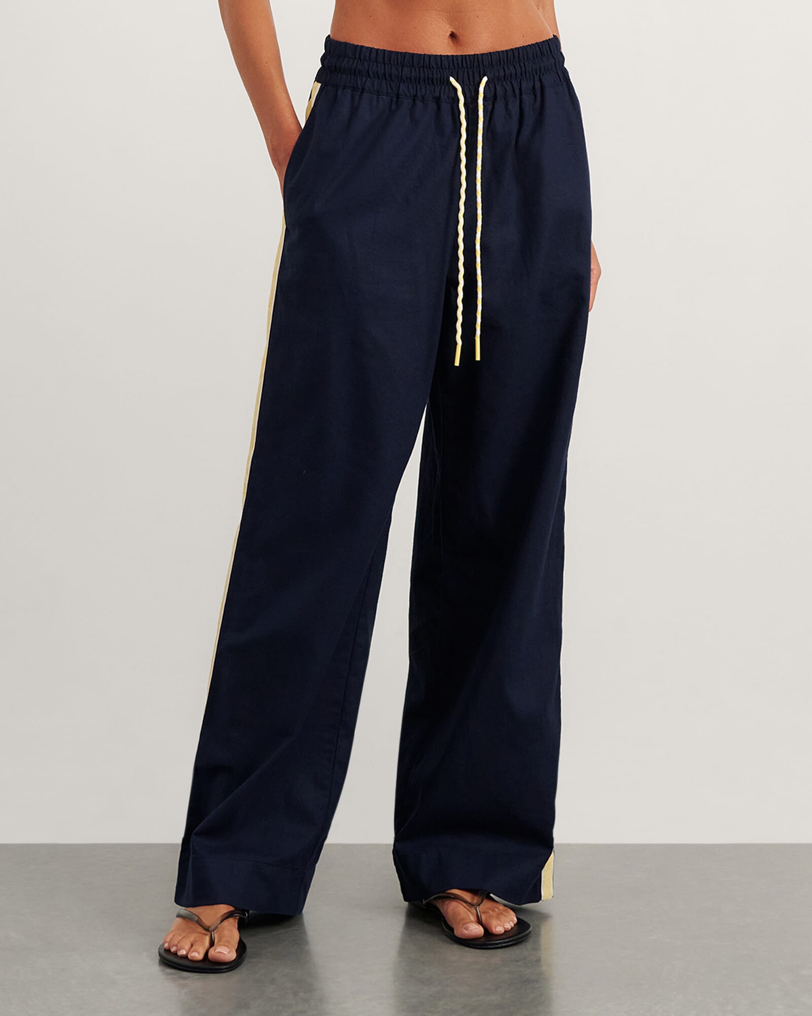 JAG liv pant navywhite