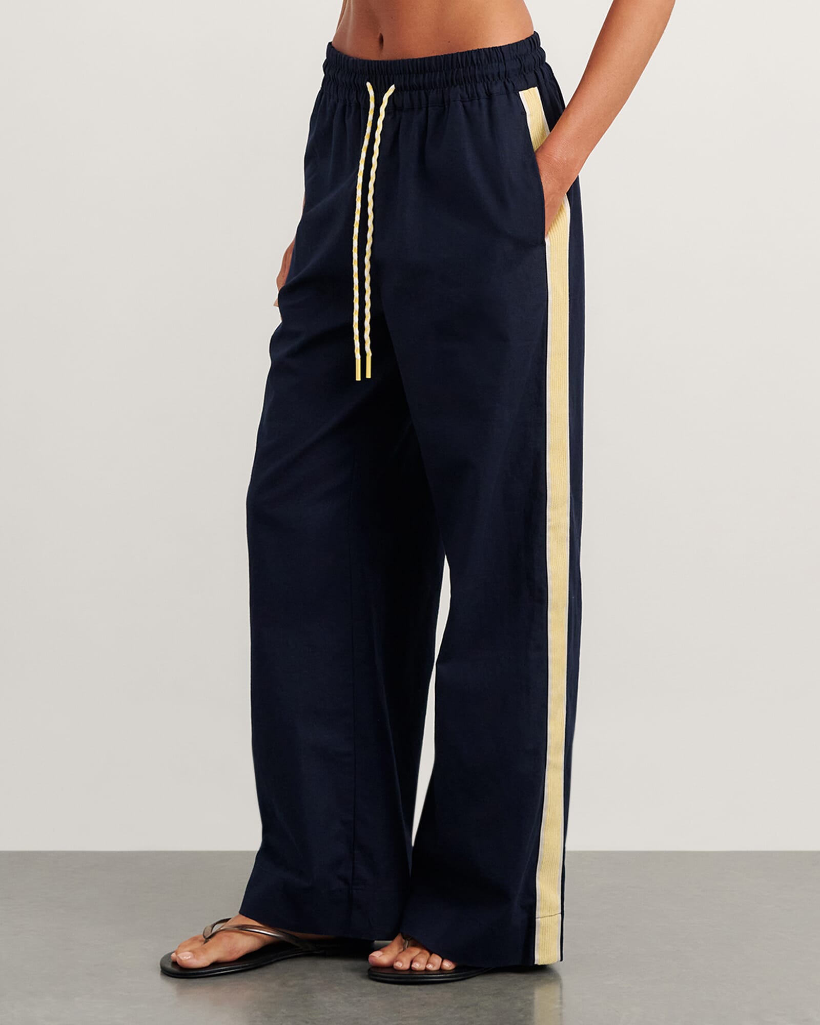 JAG liv pant navywhite
