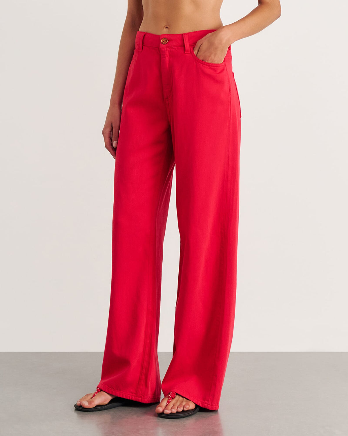 JAG nfw garment dye jean red