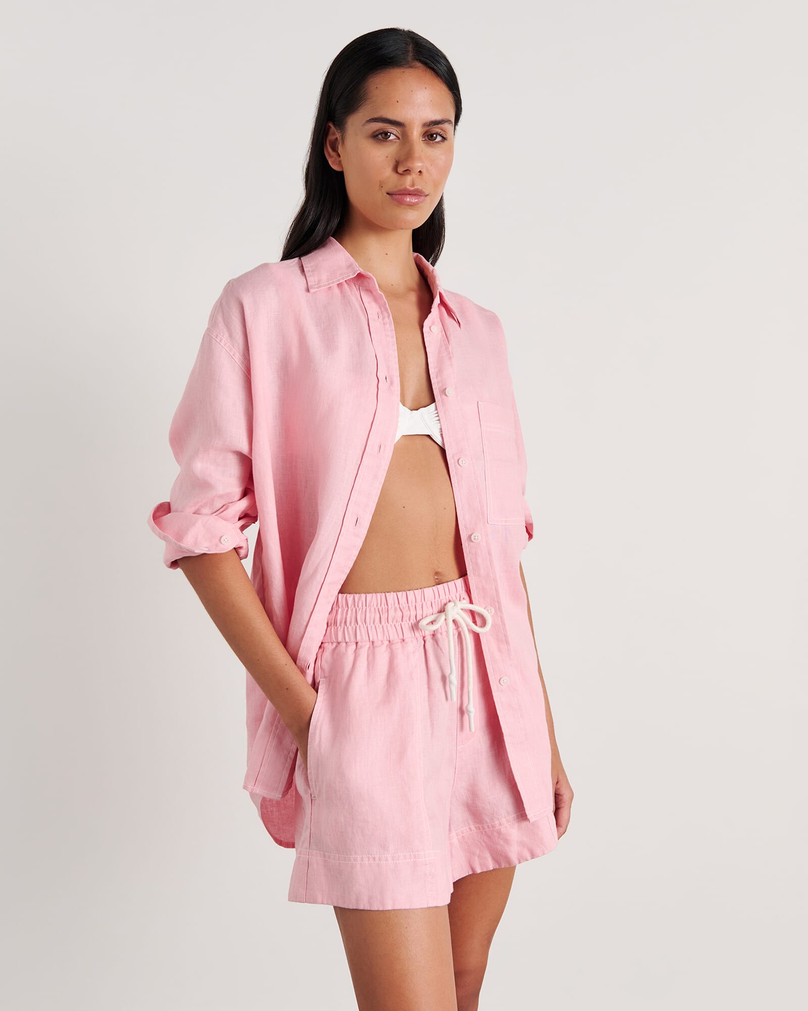 Gigi Linen Relaxed Shirt