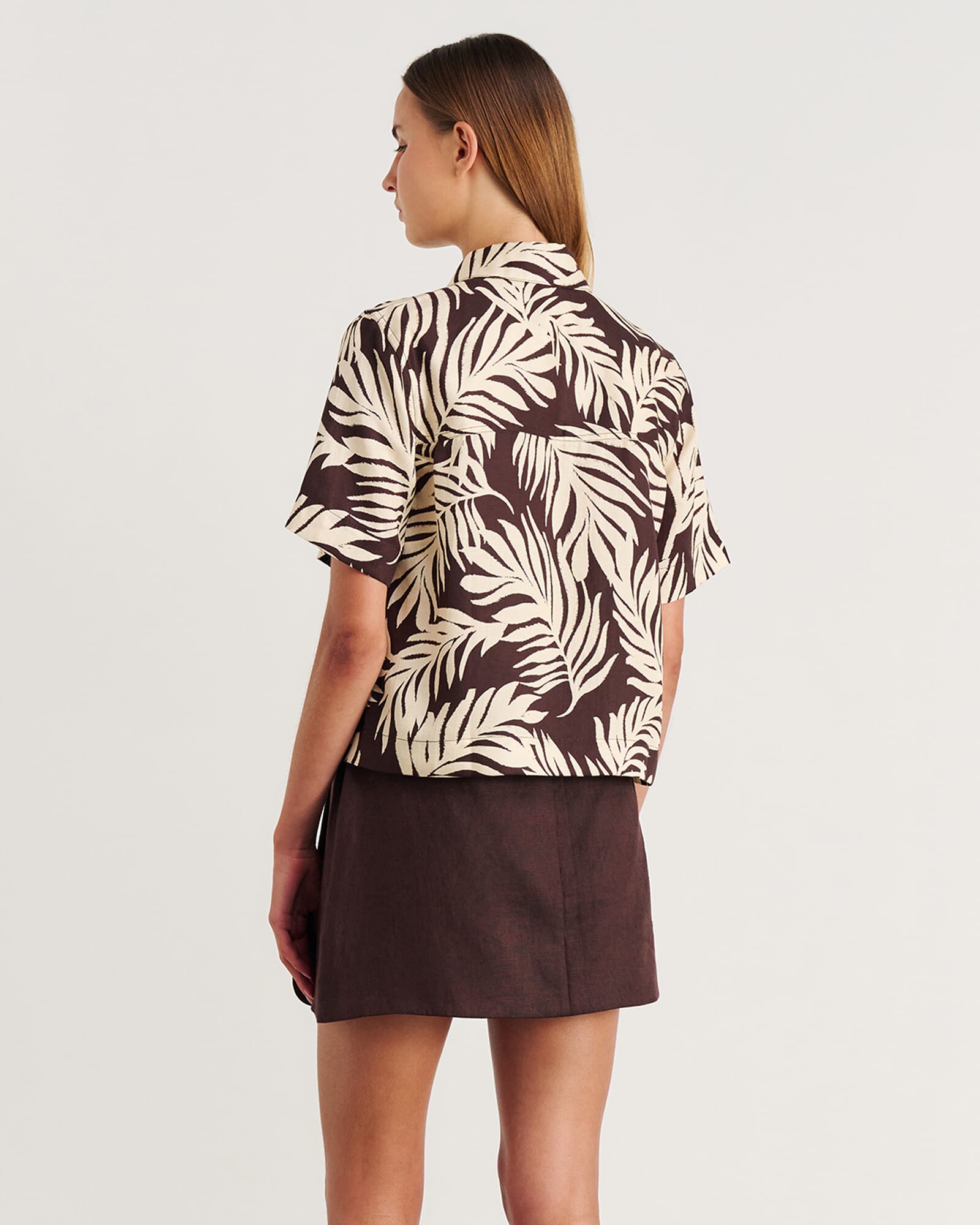 JAG roam short sleeve shirt natural