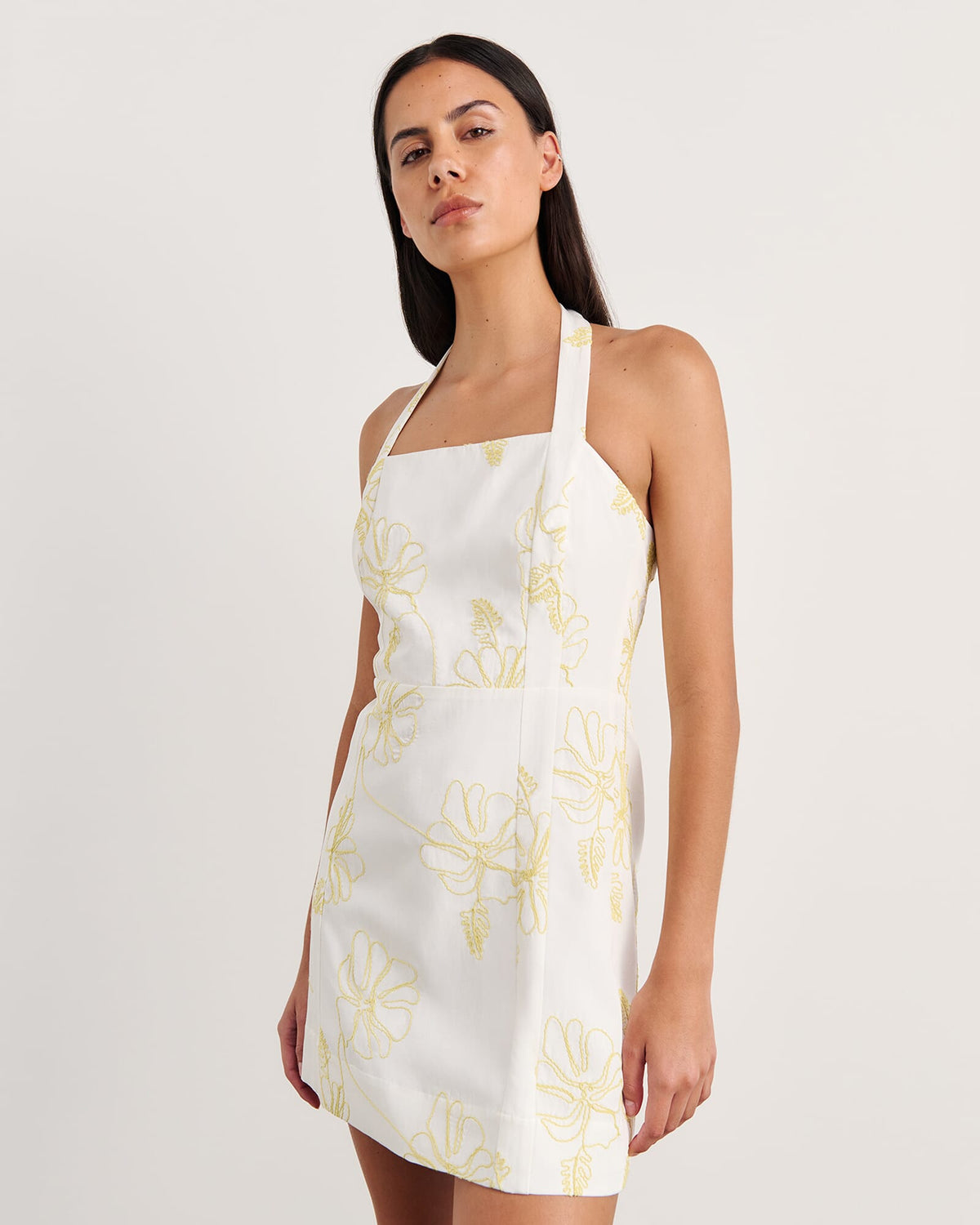 JAG cornelia mini dress citrus