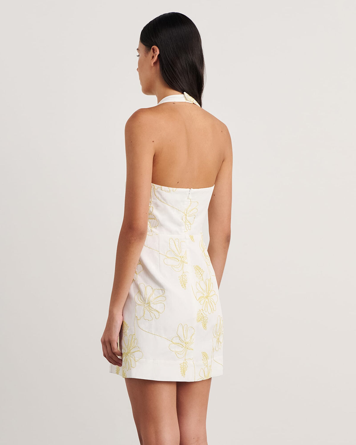 JAG cornelia mini dress citrus