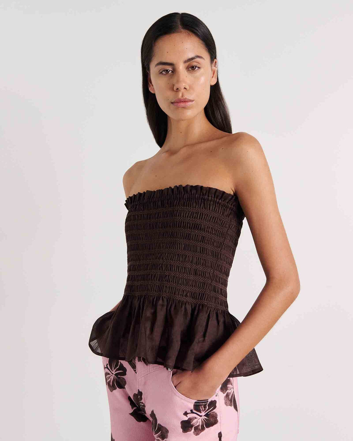 Andi Strapless Top