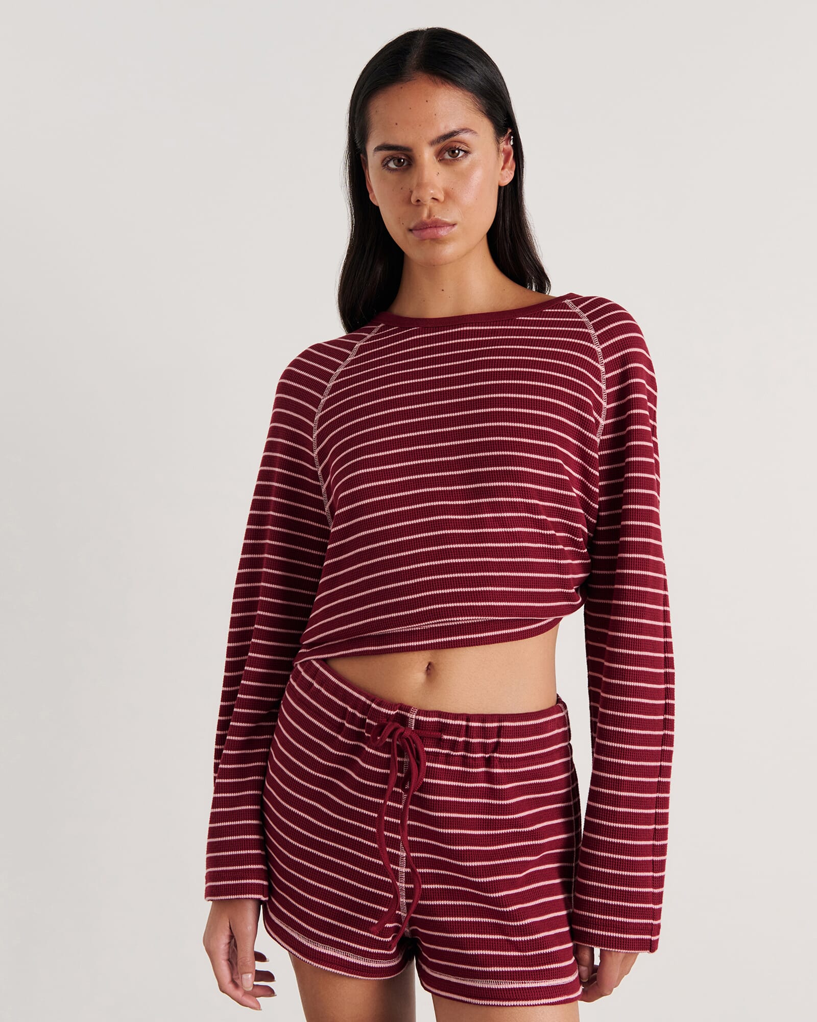 Milly Waffle LS Tee