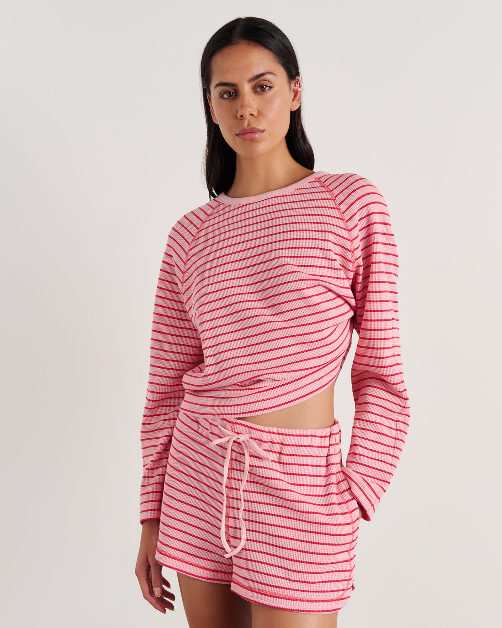 Milly Waffle LS Tee
