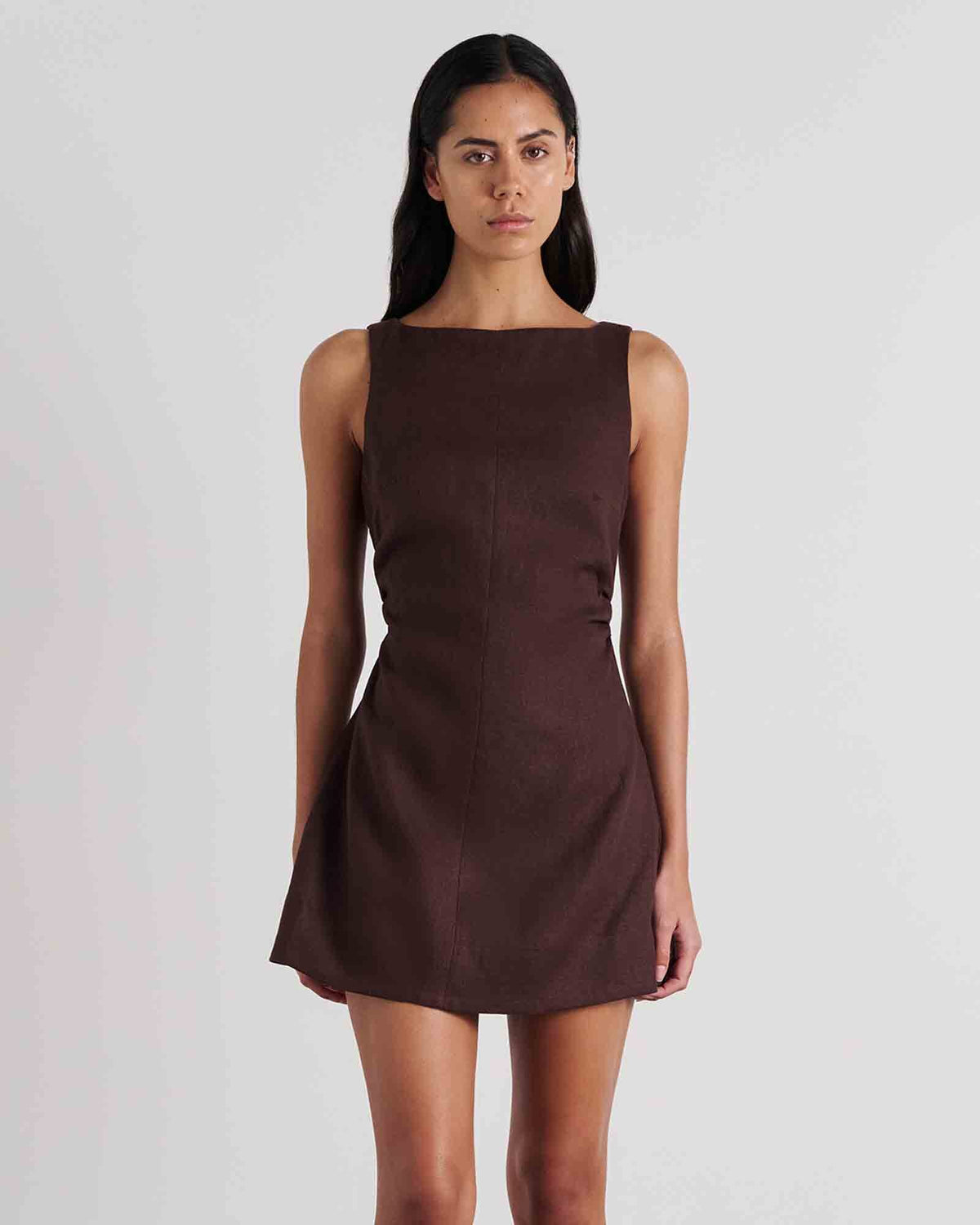 Bloom Linen Classic Dress