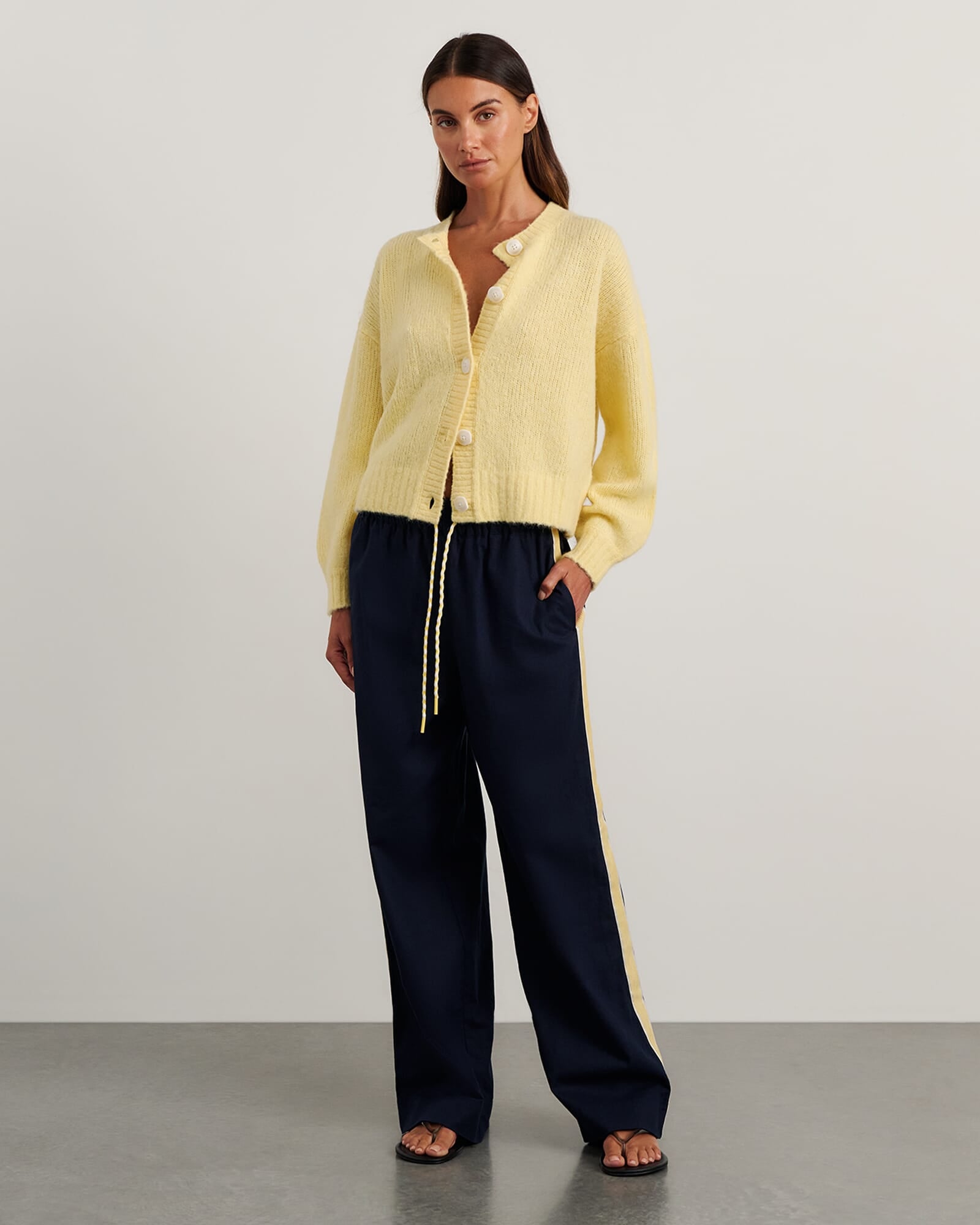 JAG lily cardigan sunshine
