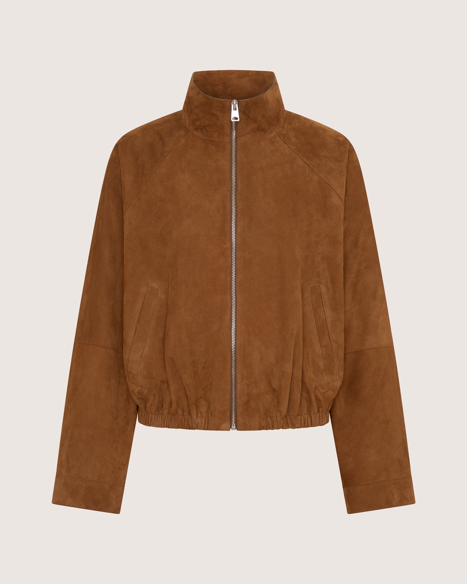 Ophelia Suede Bomber