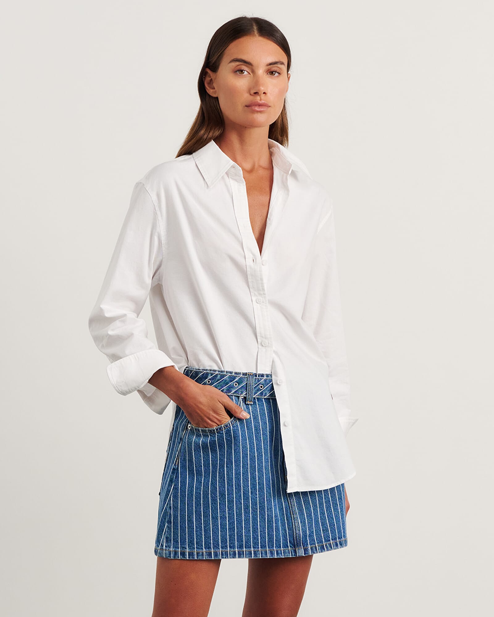 JAG oxford shirt white