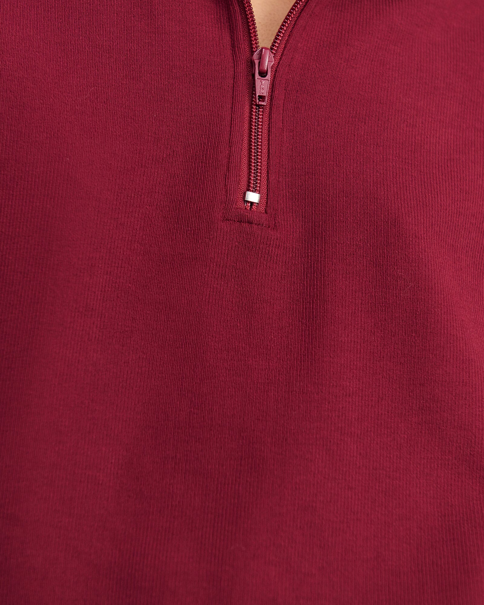 JAG leonie quarter zip maroon