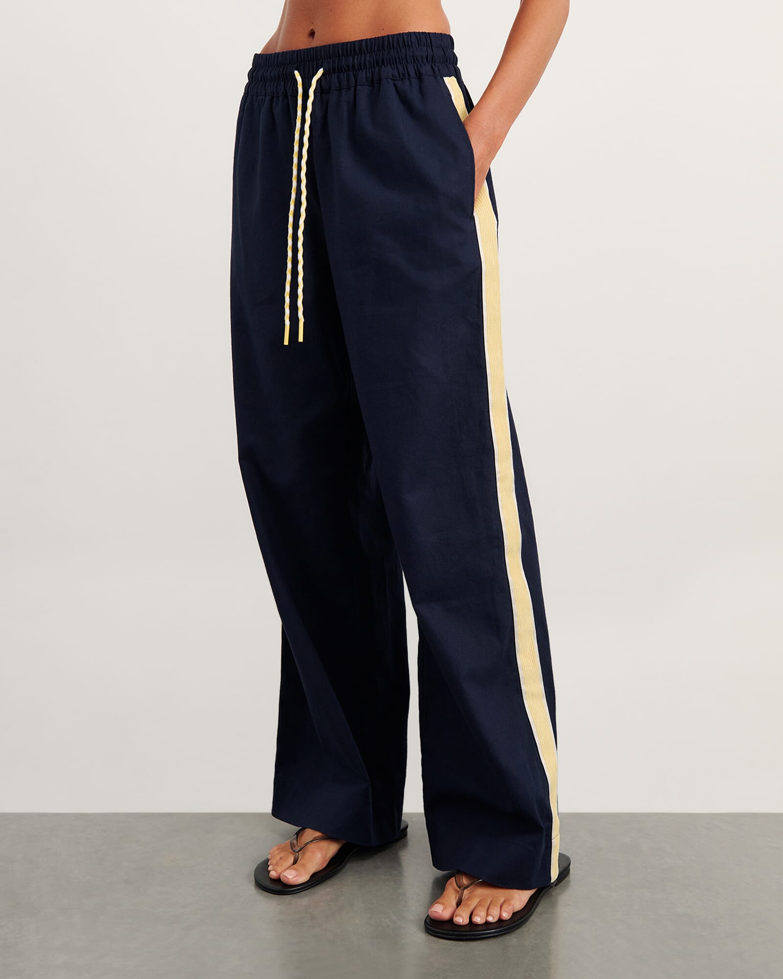 JAG liv pant navywhite