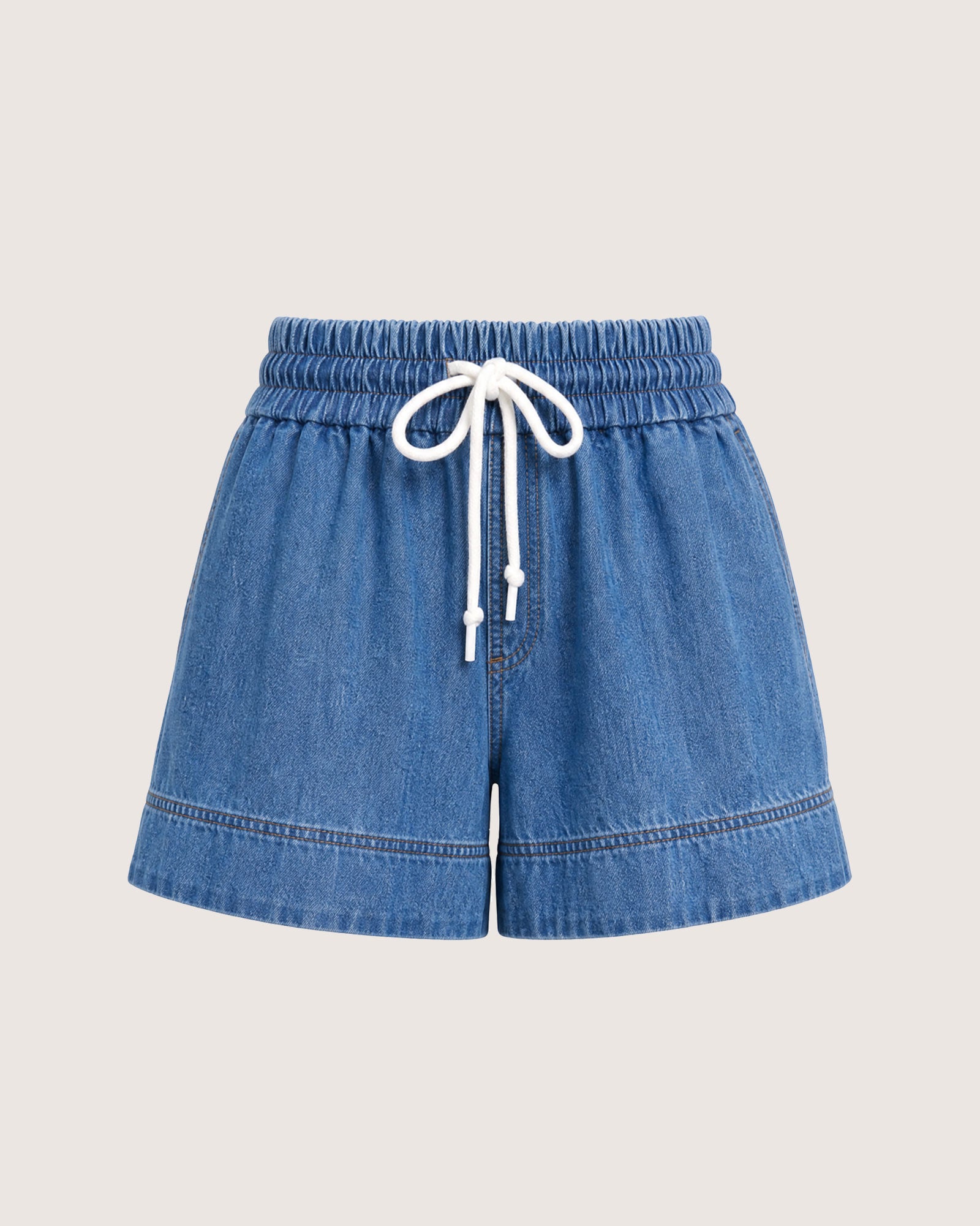 Loe Denim Pull On Short