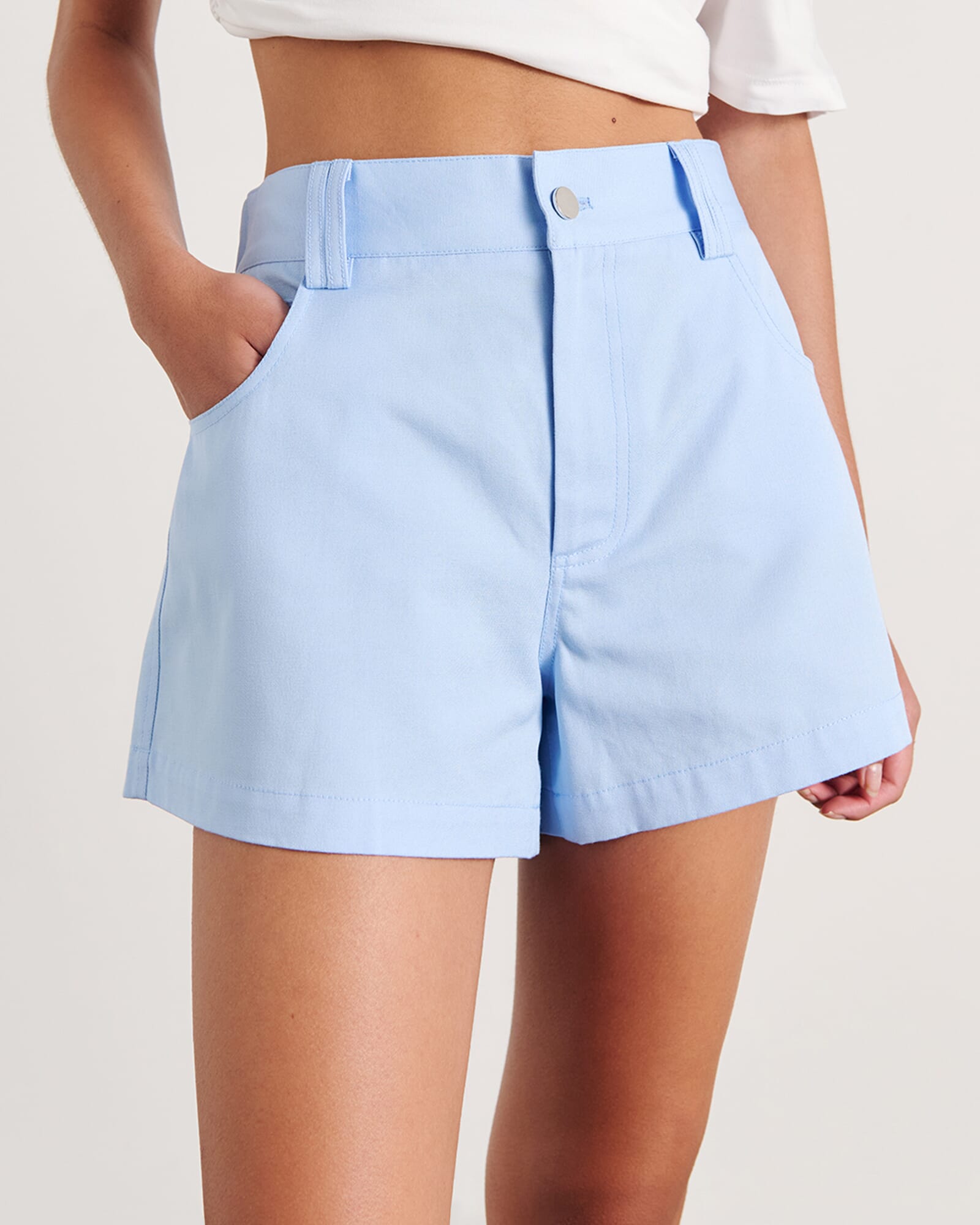 Pia Canvas A-Line Short