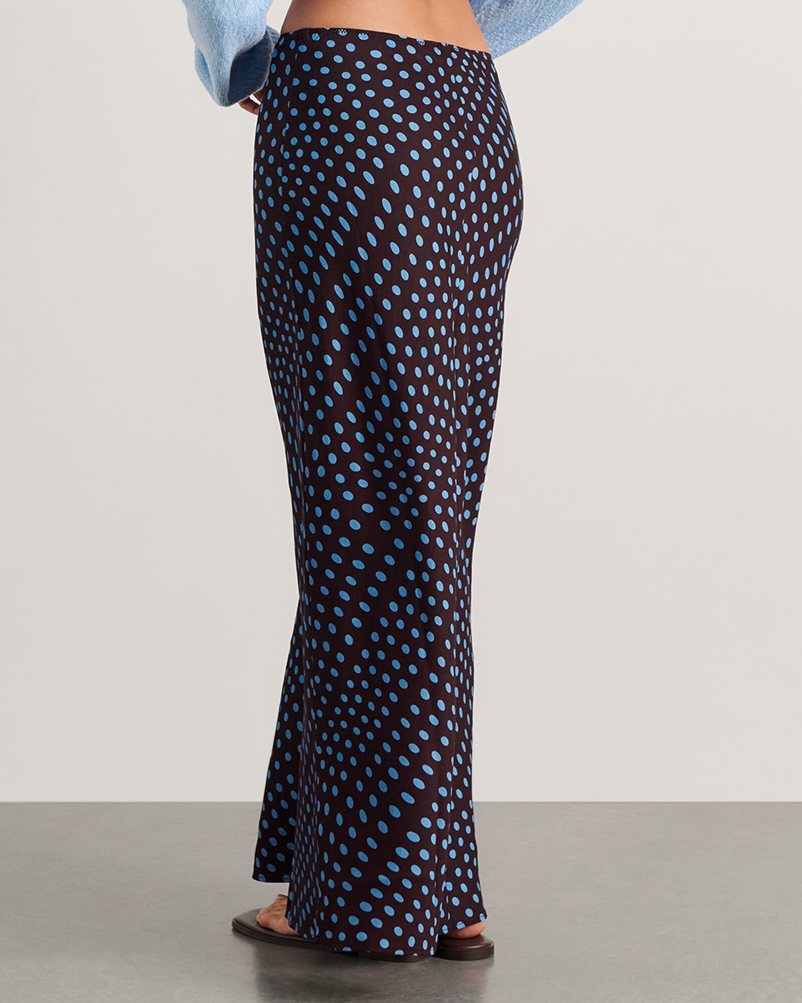 JAG ania maxi skirt brownmulti