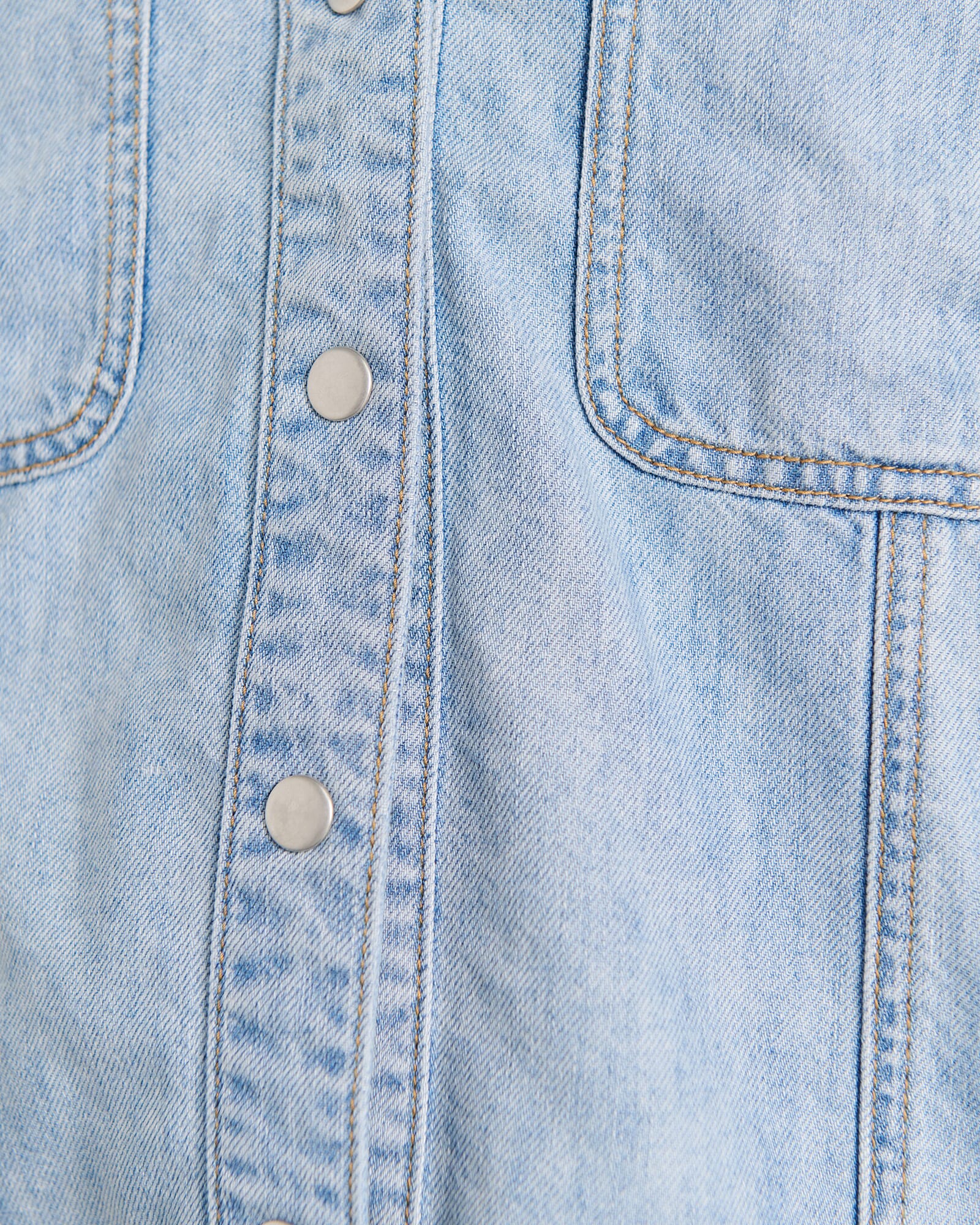 JAG loe short sleeve shirt lightwash
