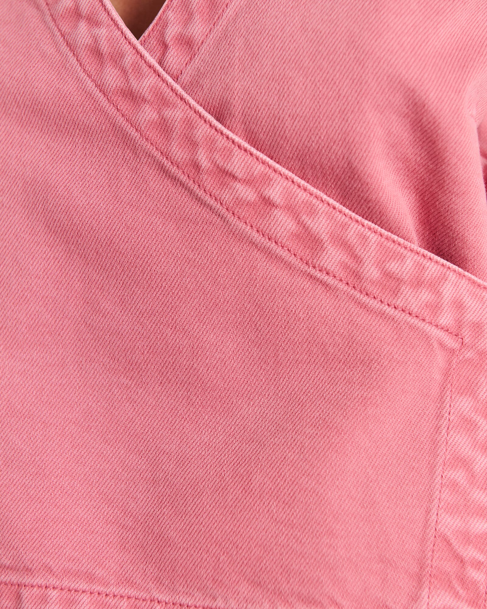 JAG loe wrap top tearose