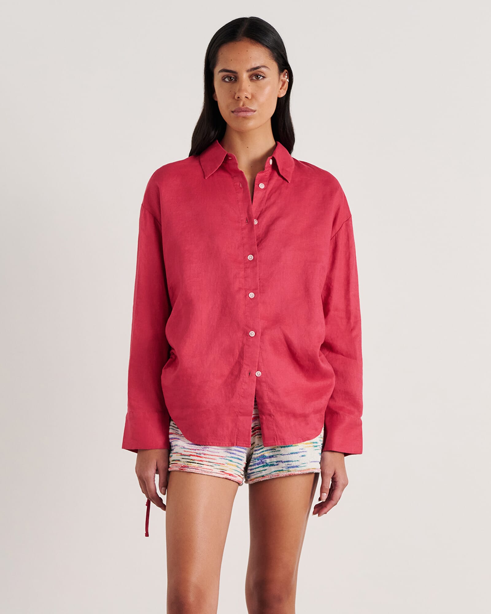 Zuri Side Tie Shirt