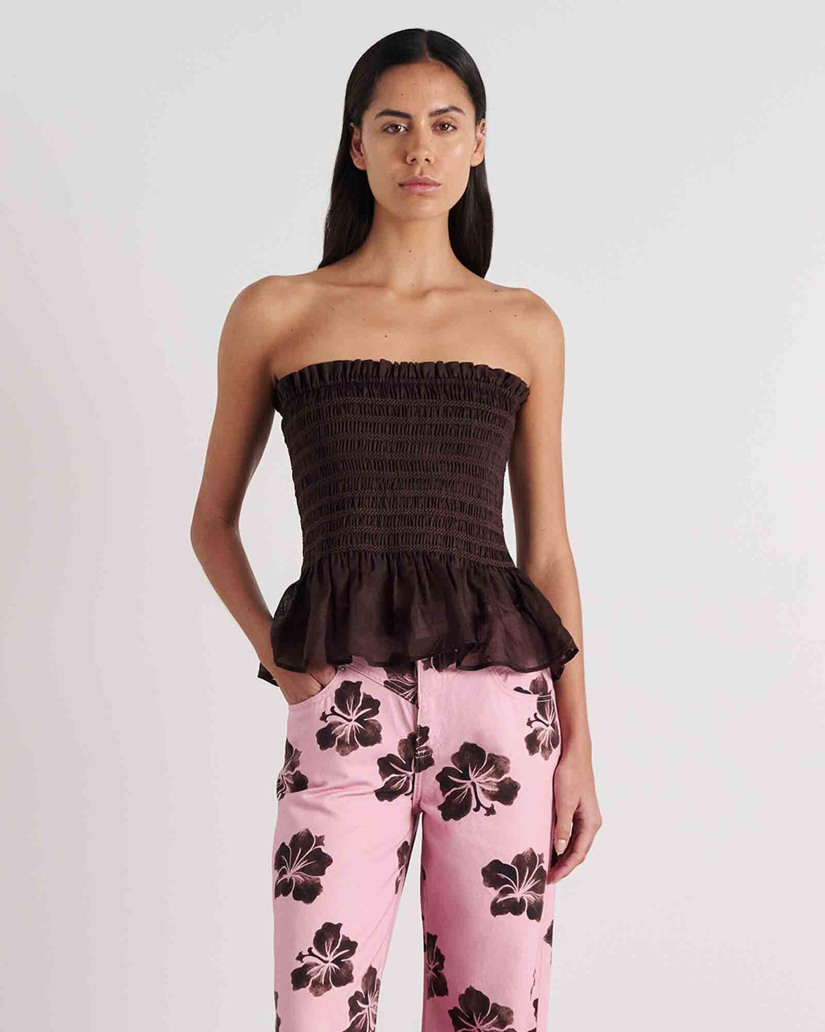 Andi Strapless Top