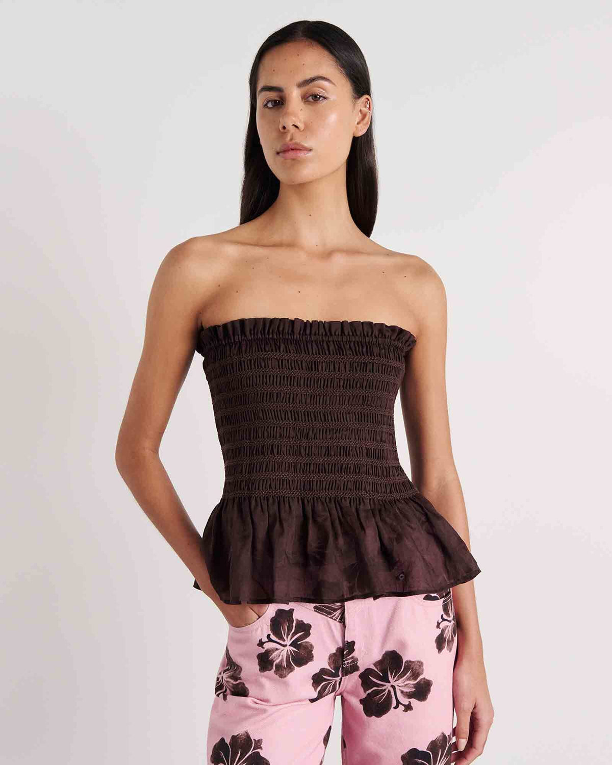 Andi Strapless Top