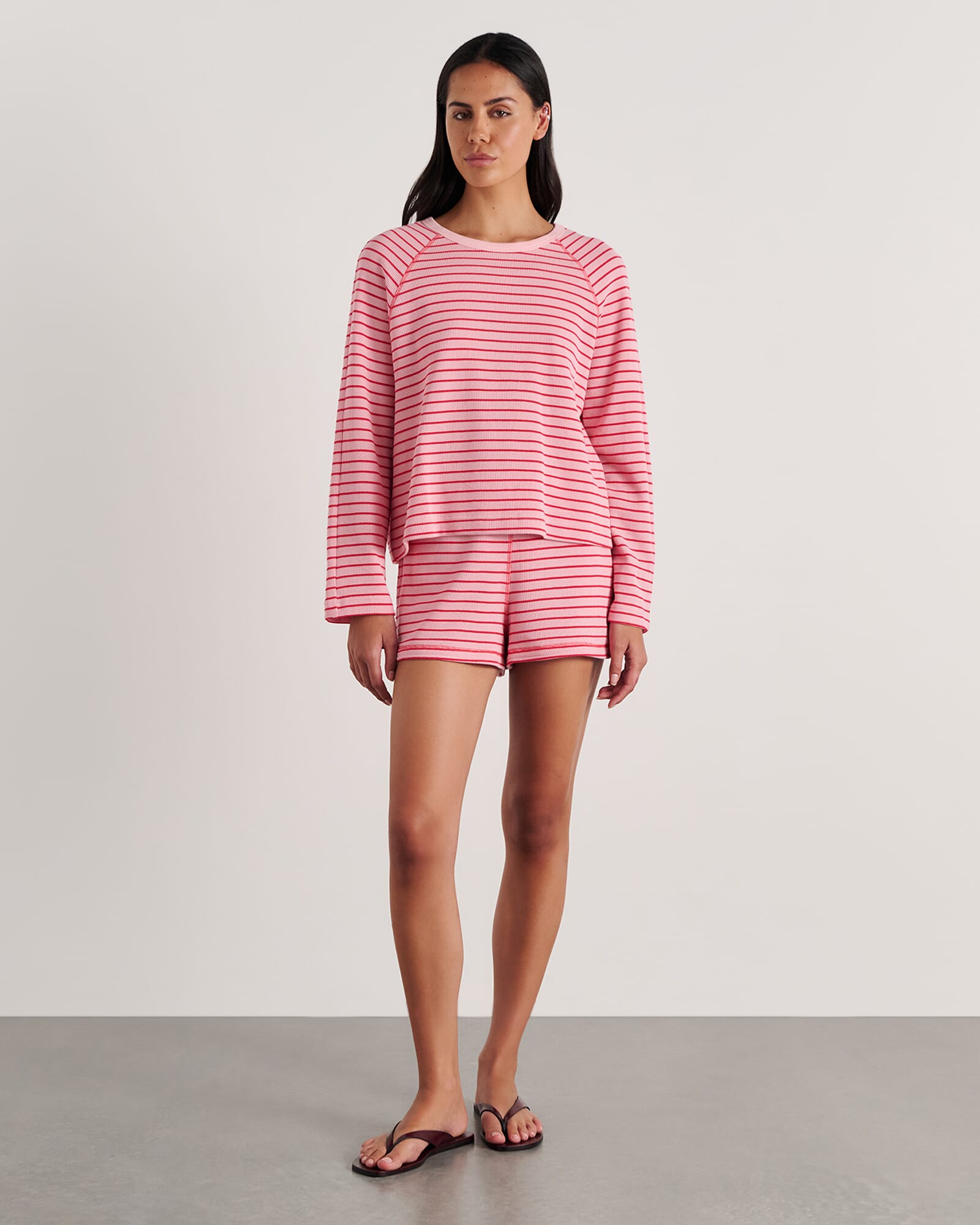 Milly Waffle LS Tee