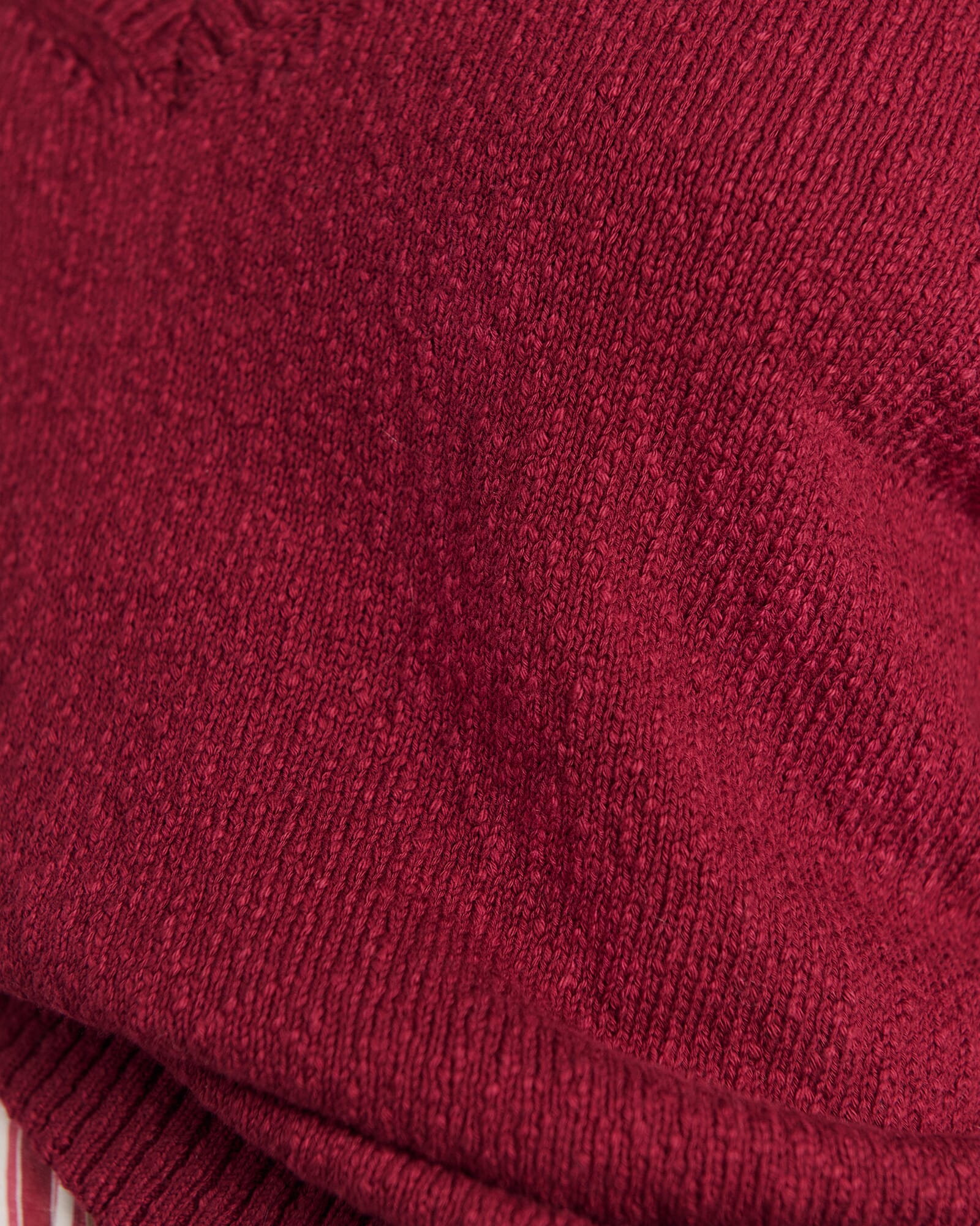 JAG arden long sleeve top burgundy