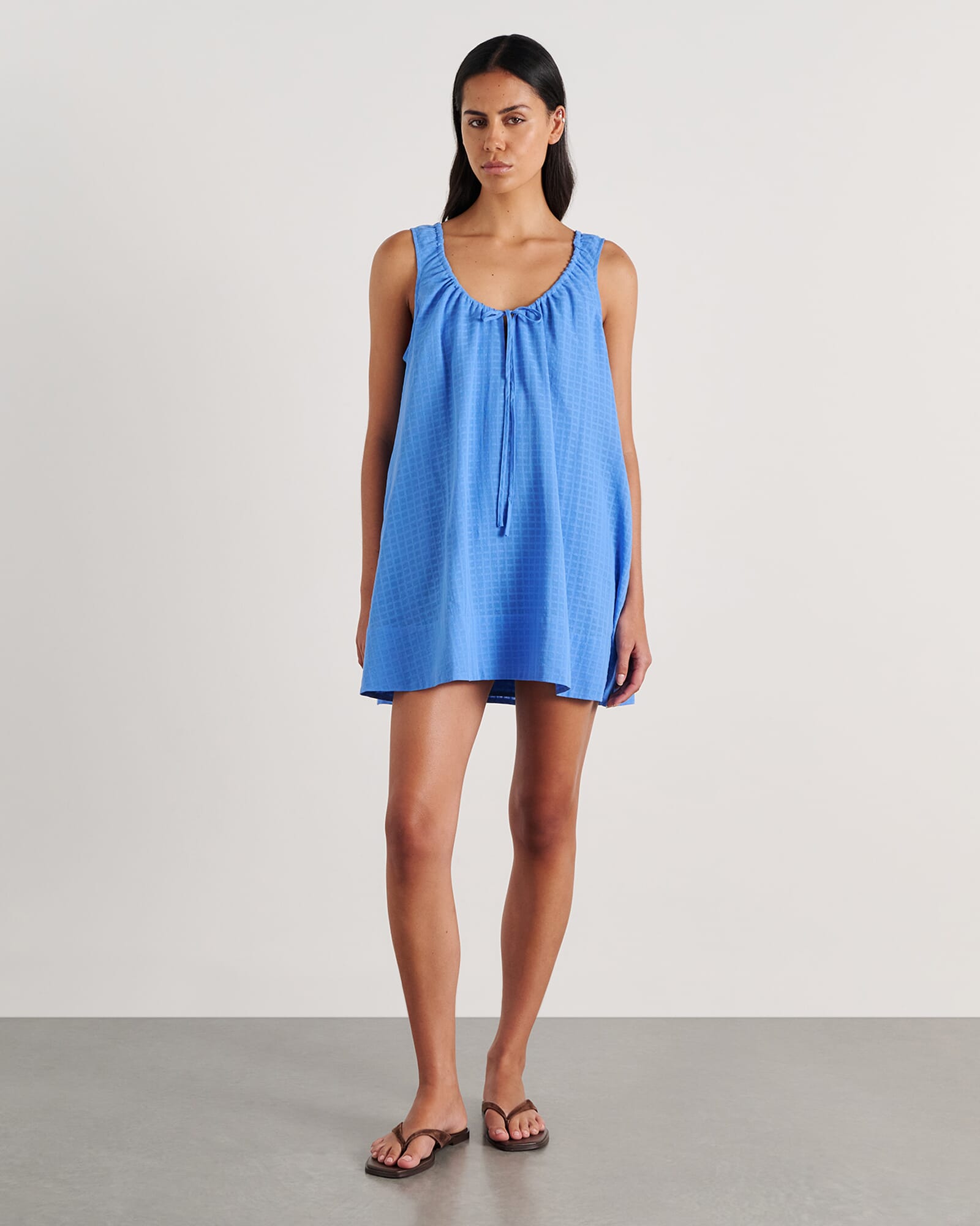 Inka Check Dress