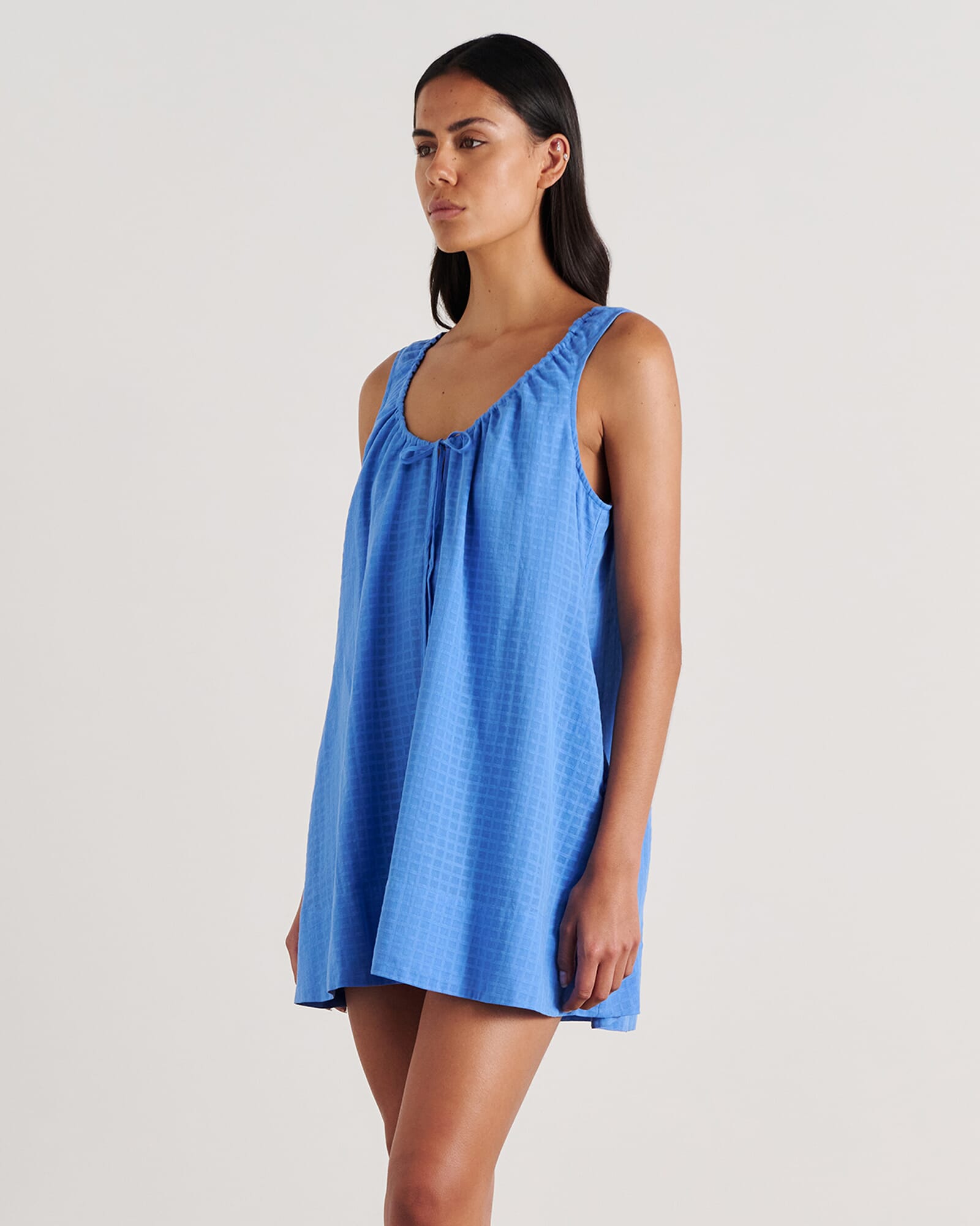 Inka Check Dress