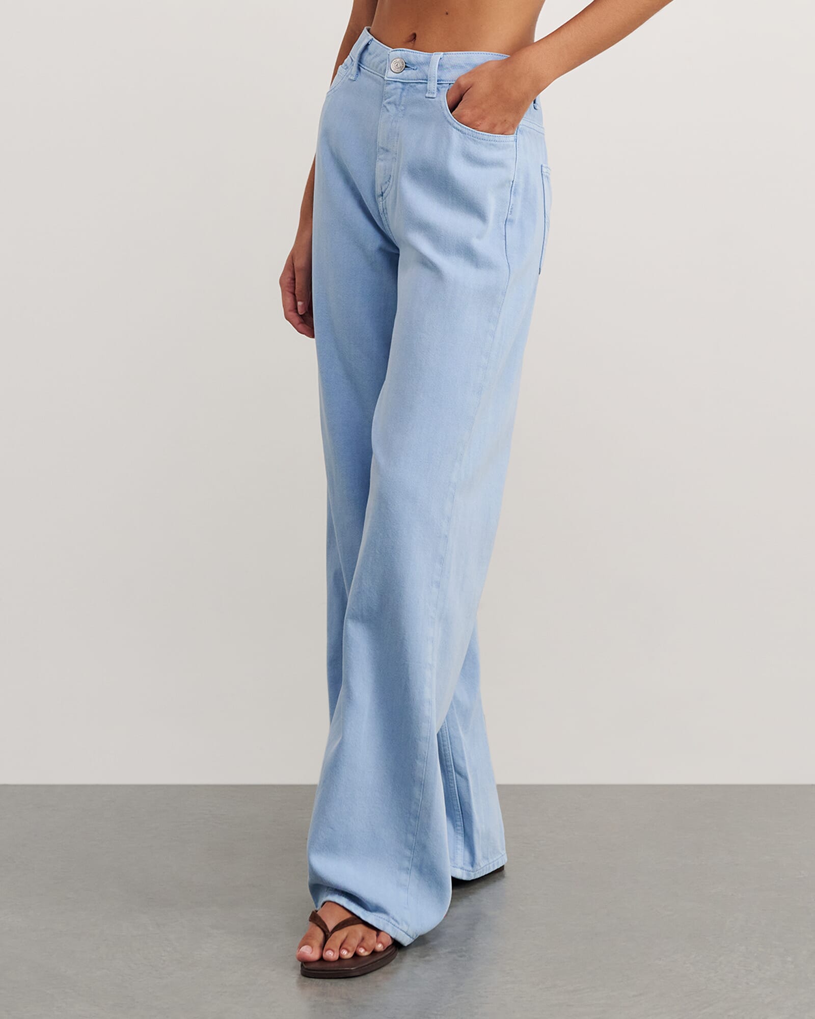 JAG loe mid rise jean powderblue