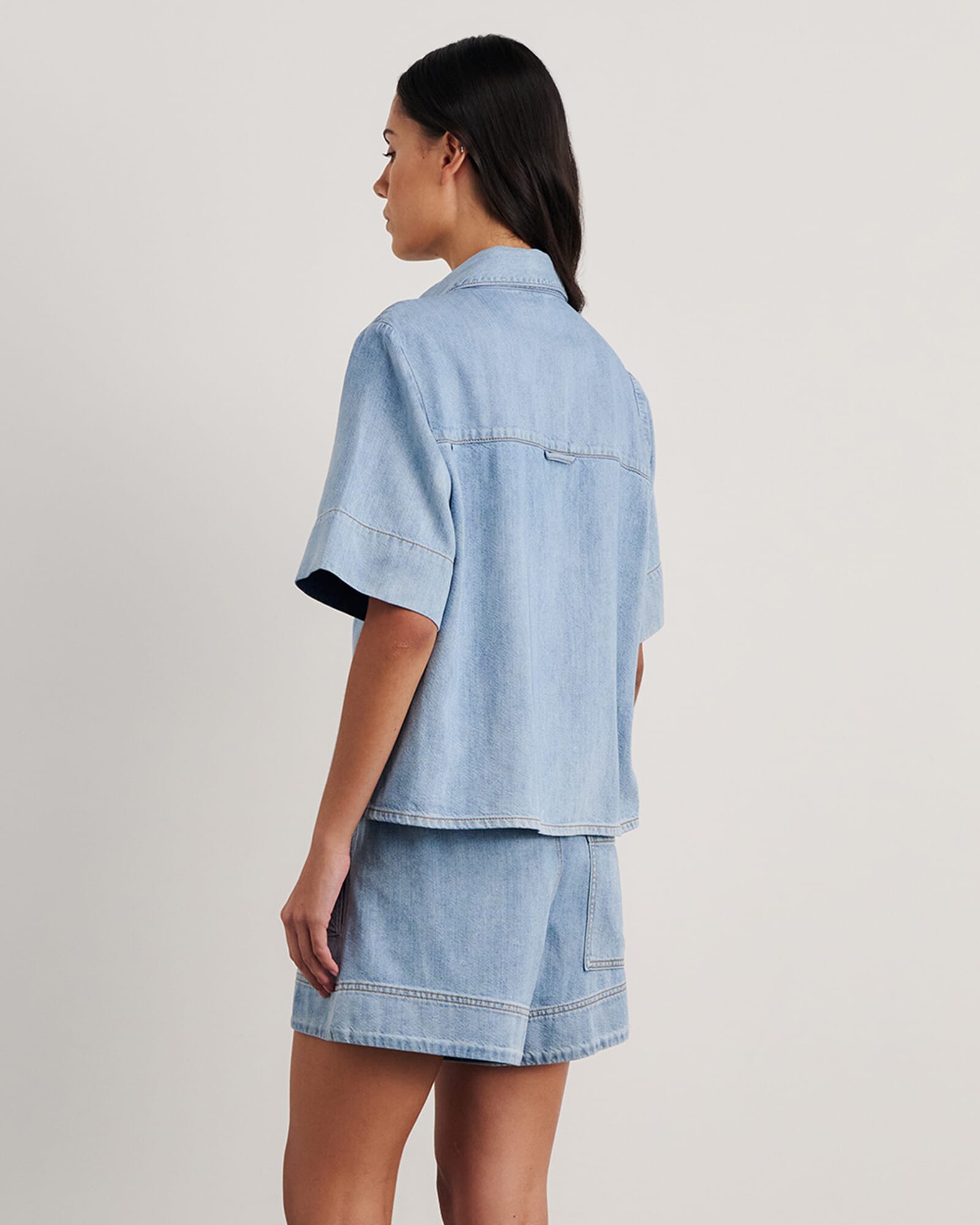 JAG loe denim shirt lightwash