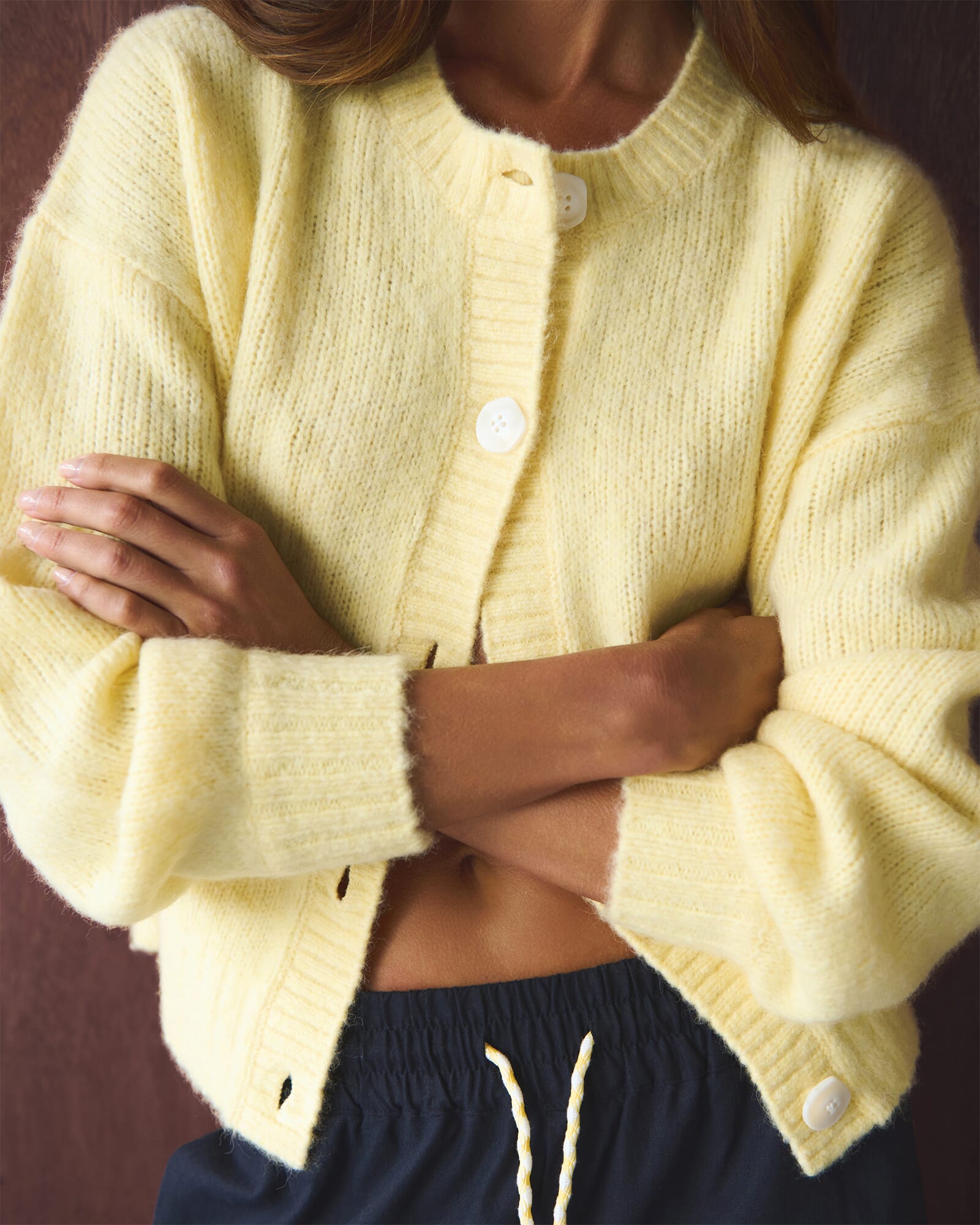 JAG lily cardigan sunshine
