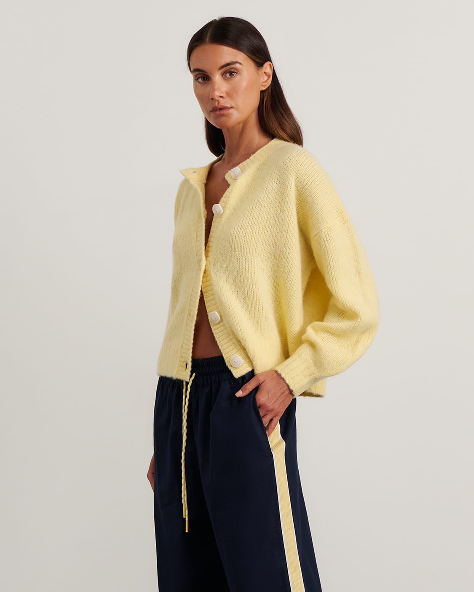 JAG lily cardigan sunshine