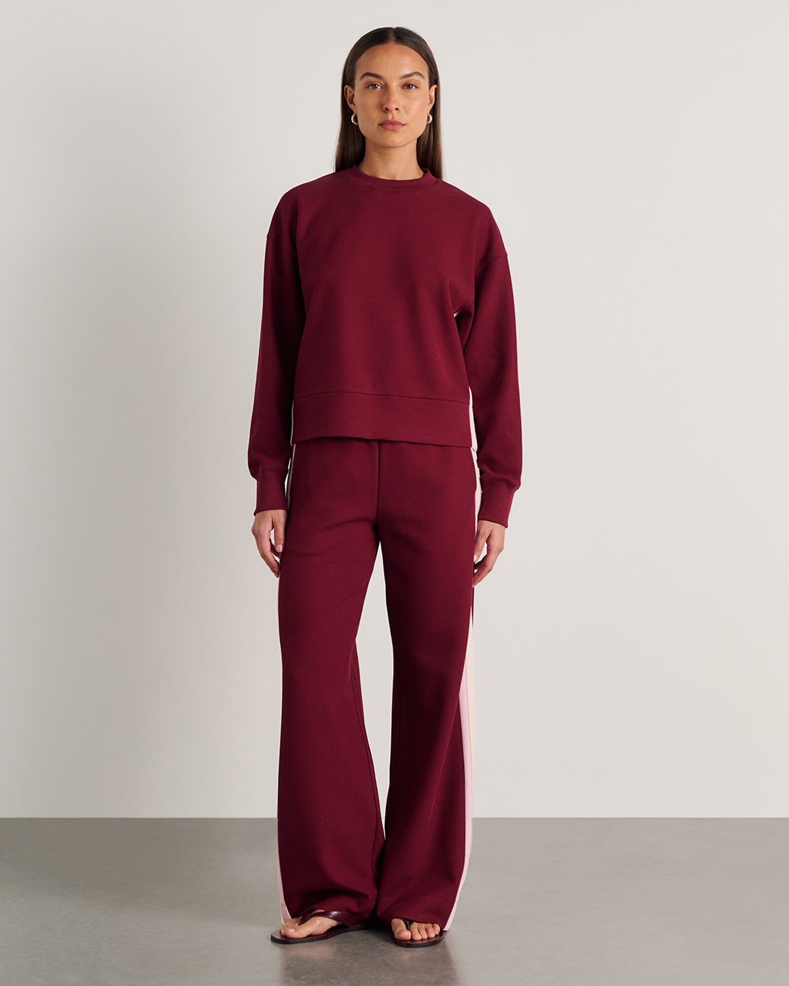 JAG leonie pant maroon
