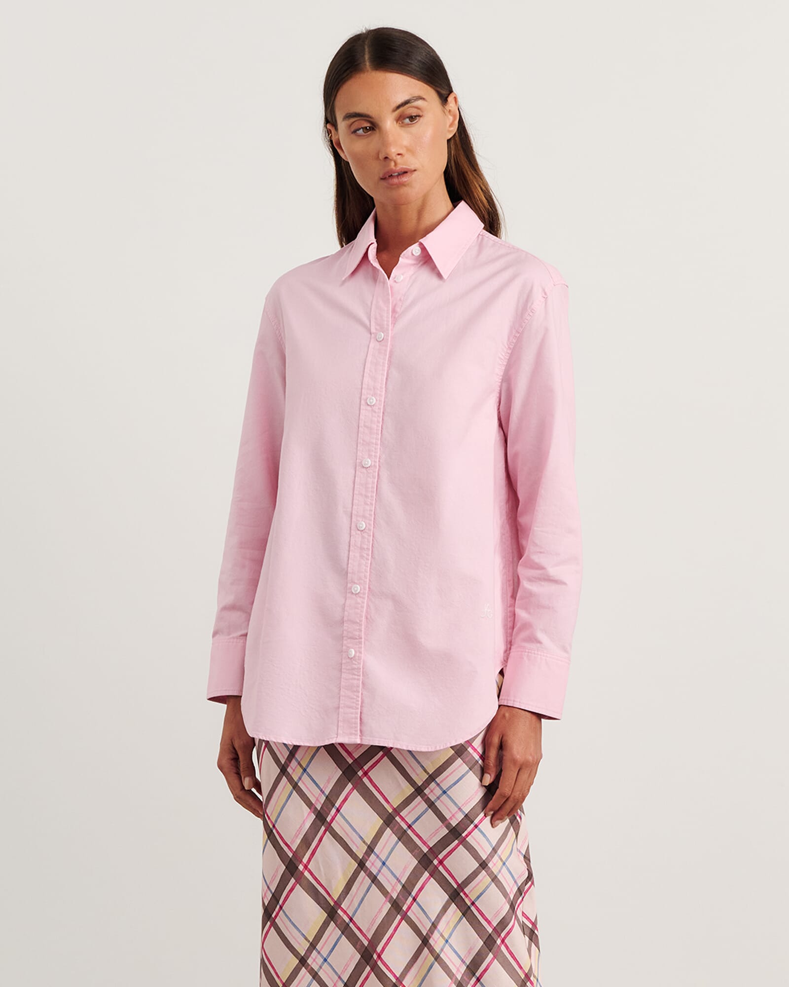 JAG oxford shirt pinkfrost