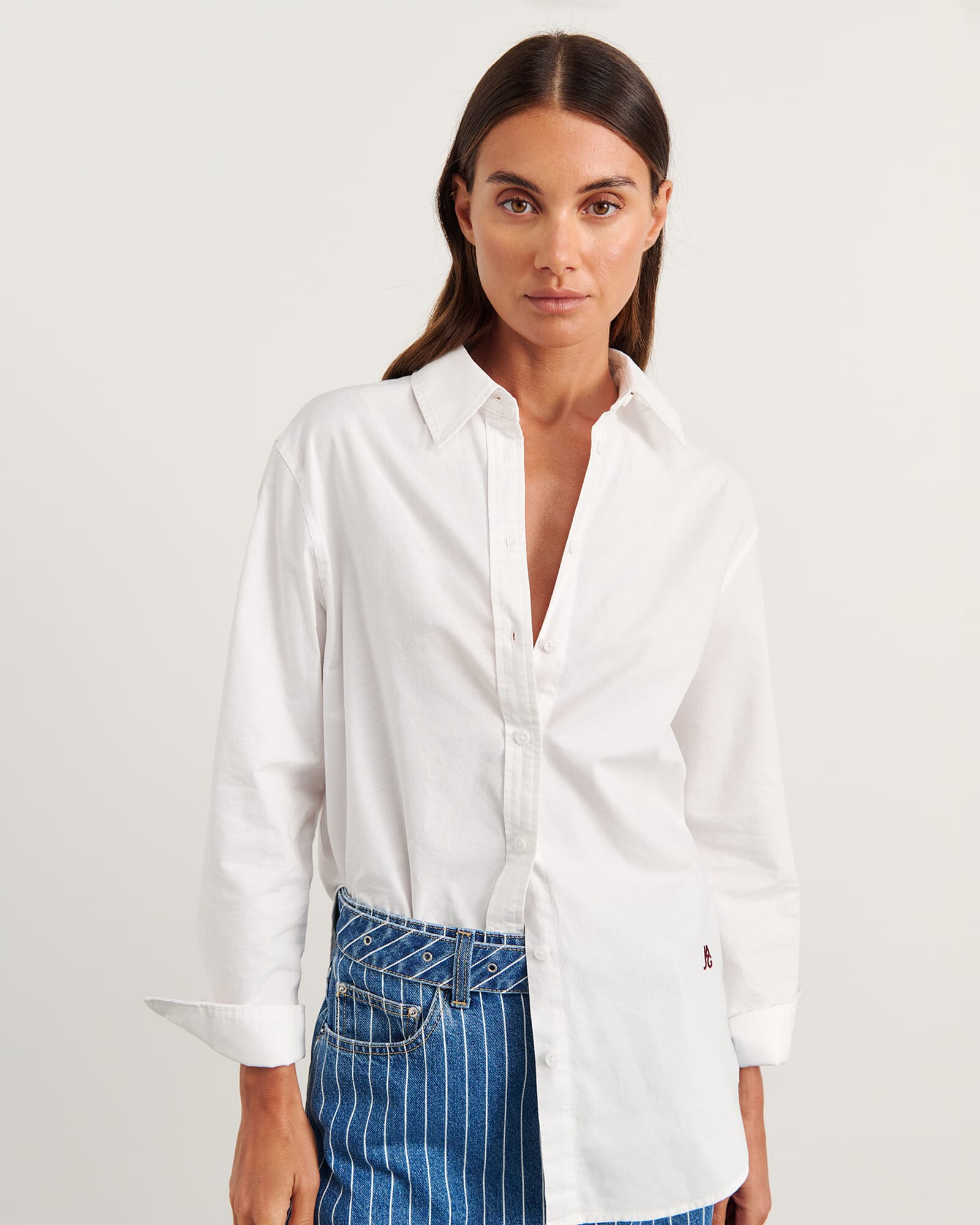 JAG oxford shirt white