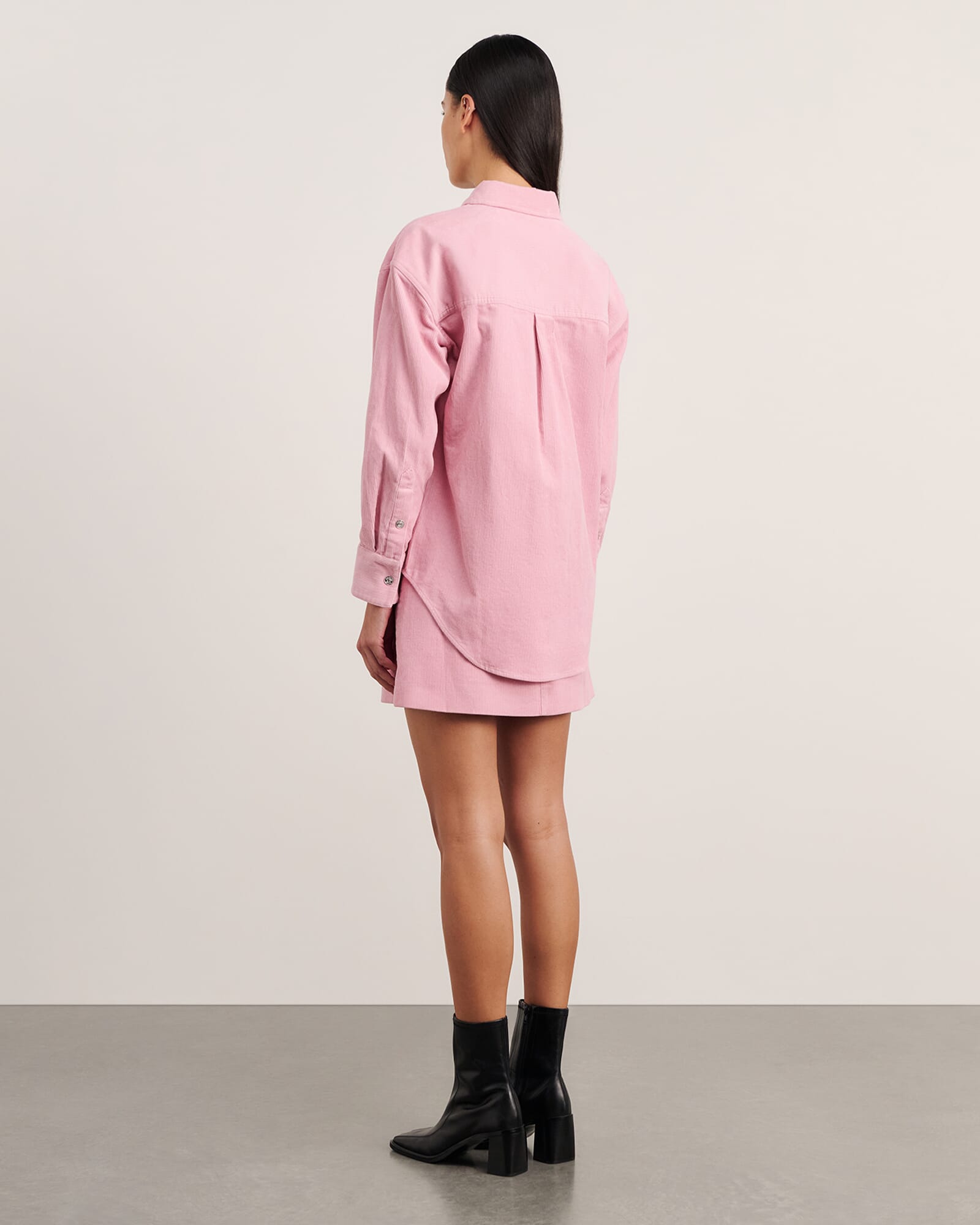 JAG demi cord shirt pinkfrost