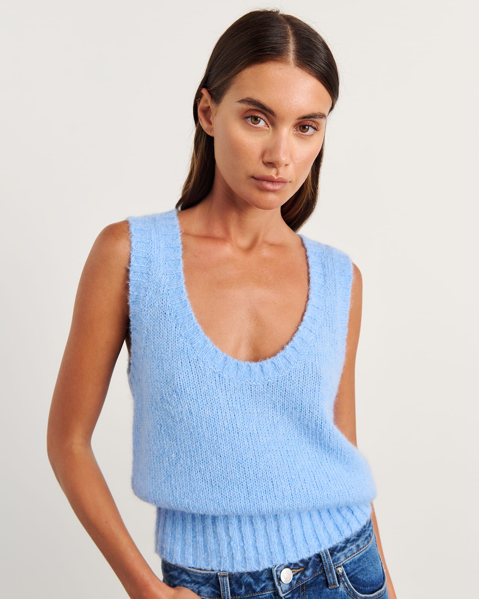 JAG lily vest belleblue