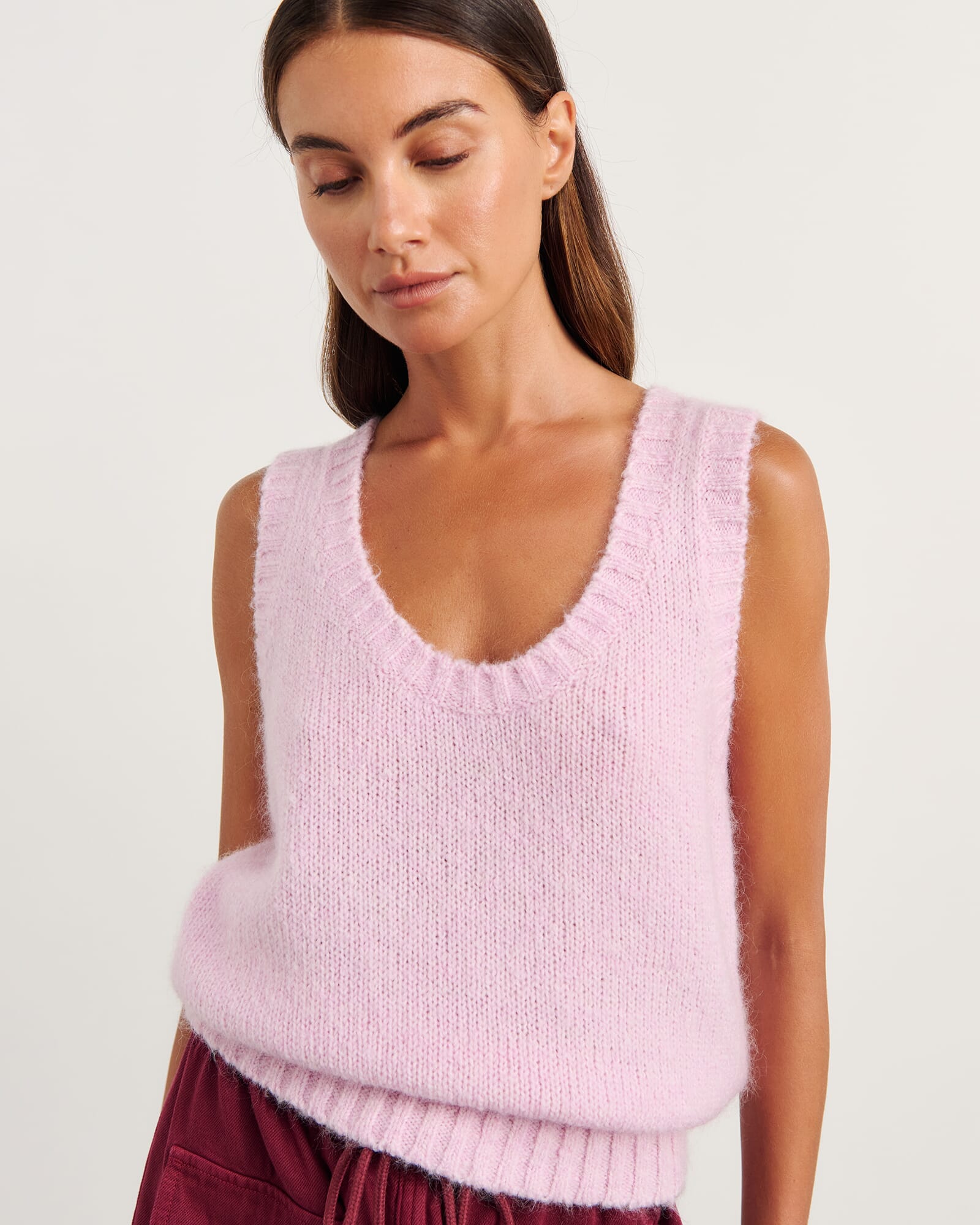 JAG lily vest pinkfrost